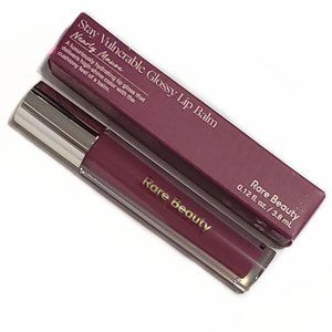 RARE BEAUTY Stay Vulnerable Glossy Lip Balm in Nearly Mauve